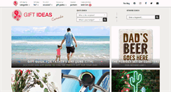 Desktop Screenshot of giftideascanada.com